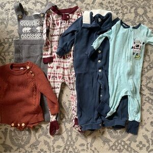 12 months baby boy clothing bundle